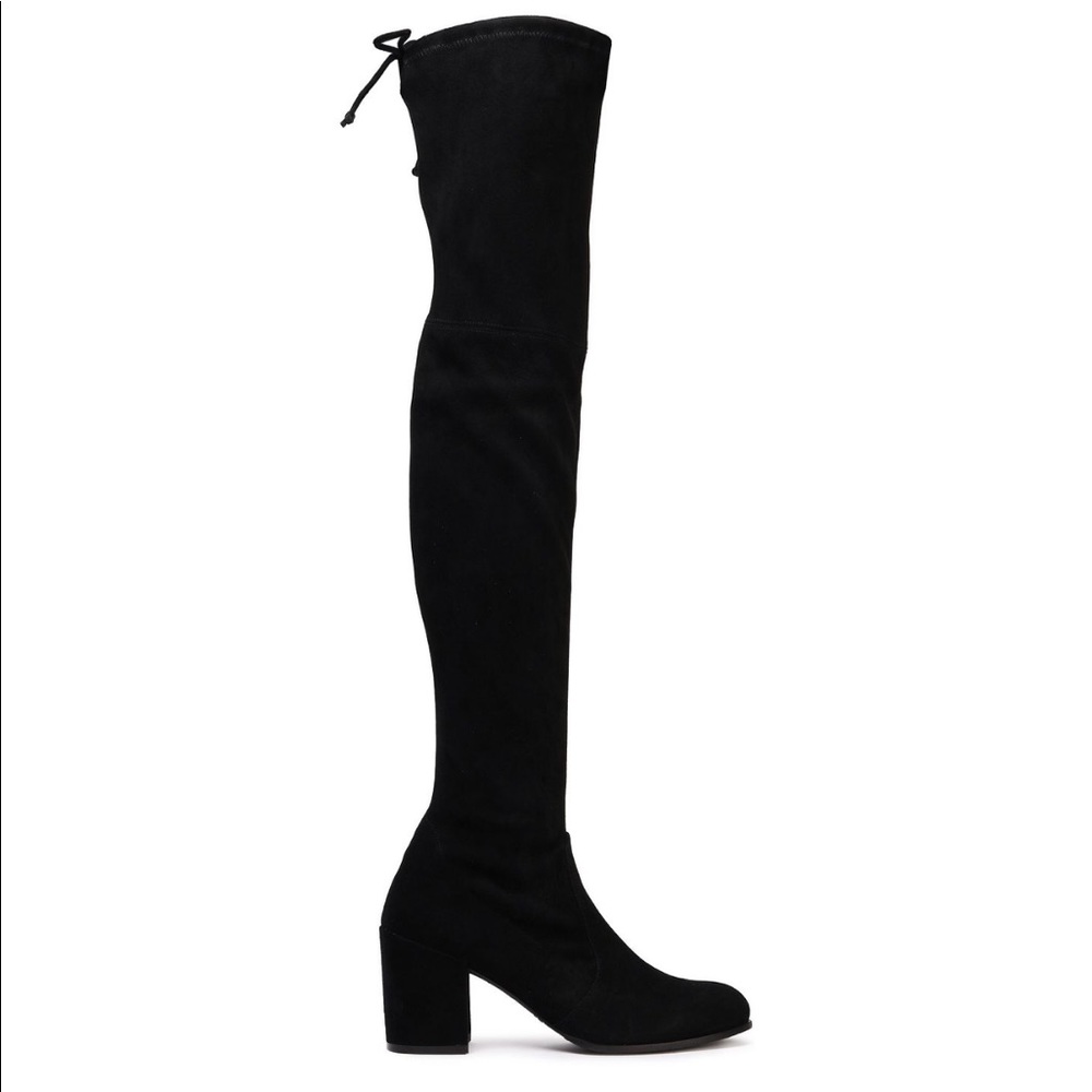 Stuart Weitzman Stretch Suede Over-the-Knee Boots